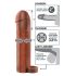 X-TENSION Perfect 2 - Prsten za produžavanje penisa (19cm) - tamna prirodna boja