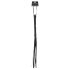 Fetish Fantasy Deluxe Devetorepičasti Bič (65cm) - crni