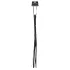 Fetish Fantasy Deluxe Devetorepičasti Bič (65cm) - crni