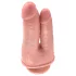 King Cock Double Penetrator - realistični dupli dildo (natur)