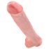 King Cock 15 - реалистичан дилдо са тестисима и вакуумским основом (38cm) - прироdан
