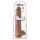 King Cock 15 - džinovski dildo (38cm) - tamna prirodna boja