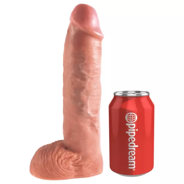 King Cock Strap-on 10 - šuplji nadogradivi dildo 25cm