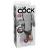 King Cock Strap-on 10 - šuplji vezivi dildo 25cm