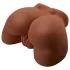 Pipedream Junk in Tha Trunk - vibrirajući ženski torzo masturbator (tamni natur)