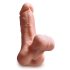 PDX Reach Around - 2u1 veštačka zadnjica i penis navlaka (prirodna)