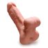 PDX Reach Around - 2u1 veštačka zadnjica i penis navlaka (prirodna)
