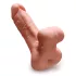 PDX Reach Around - 2u1 veštačka guza i penis navlaka (natur)