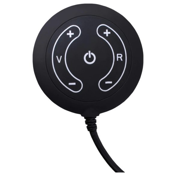 PDX Elite Milk Me Silly - vibrirajući torzo masturbator (prirodno)