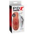 PDX Dvostruki Stroker - 2u1 realističan masturbator (tamniji ton)
