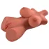 PDX Plus Perfect 10 - Torzo masturbator (tamno prirodni)