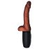 King Cock Plus 7,5 - smeđi realistični vibrator sa dodacima