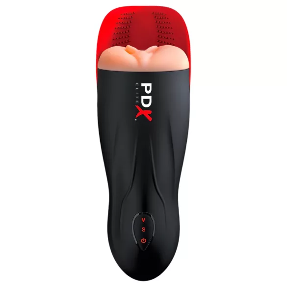 PDX Elite Fuck-O-Matic - akumulatorski, usisni masturbator sa veštačkom vaginom