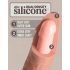 Kraljevski Kok Elite 6 - dildo sa vakuumskom podlogom (15cm) - prirodna boja