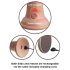 King Cock Elite 9 - vibrirajući dildo sa prijanjajućom bazom 23cm - prirodna boja