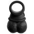 King Cock Elite Crown Jewels - dodatak za strap-on (crni)