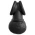 King Cock Elite Crown Jewels - dodatak za strap-on (crni)