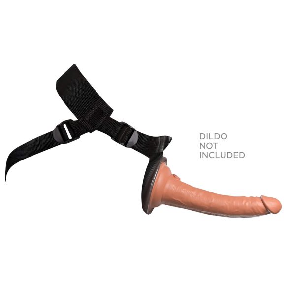 King Cock Elite Udobni Body Dock - pojas sa dildom (braon)