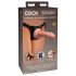 King Cock Elite Beginner's - намештајући дилдо (природни)