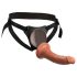 King Cock Elite Comfy - Podesivi Dildo sa Kaišem (tamno prirodna boja)