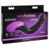 Anal Fantasy - pulsirajući vibrator za prostatu (crni)