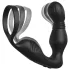 Anal Fantasy Elite - vibrirajući masažer prostate sa prstenom za penis (crni)