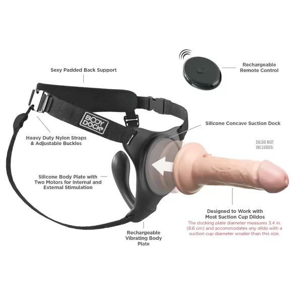 Body Dock G-tačka Pro i Silexd 7 kaiš za dildo