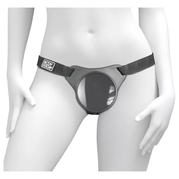 Body Dock OG - kaiš za donji deo sa vakuum postoljem (crni)