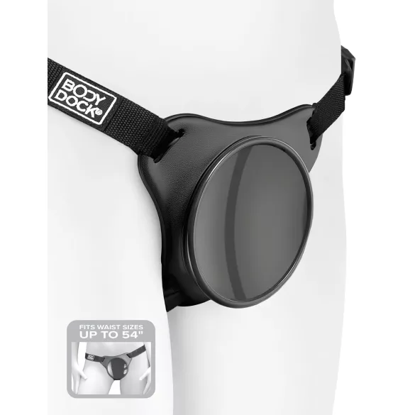 Body Dock OG - kaiš za donji deo sa vakuum postoljem (crni)