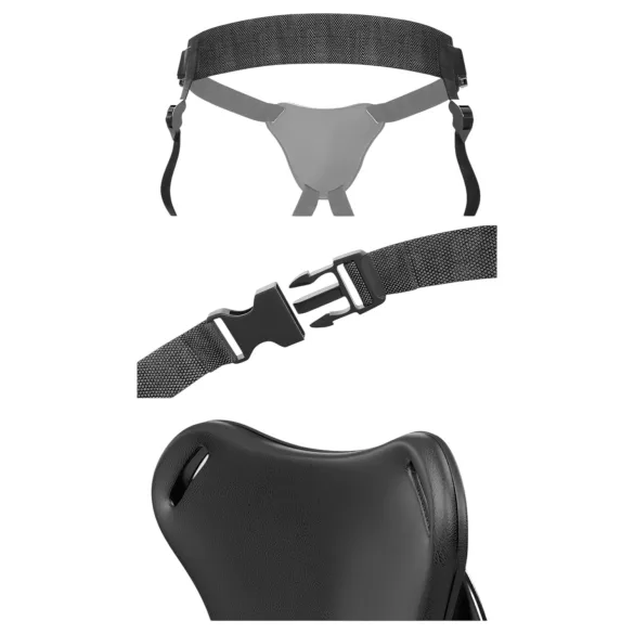 Body Dock OG - kaiš za donji deo sa vakuum postoljem (crni)