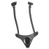 Body Dock - crni strap-on sa naramenicama