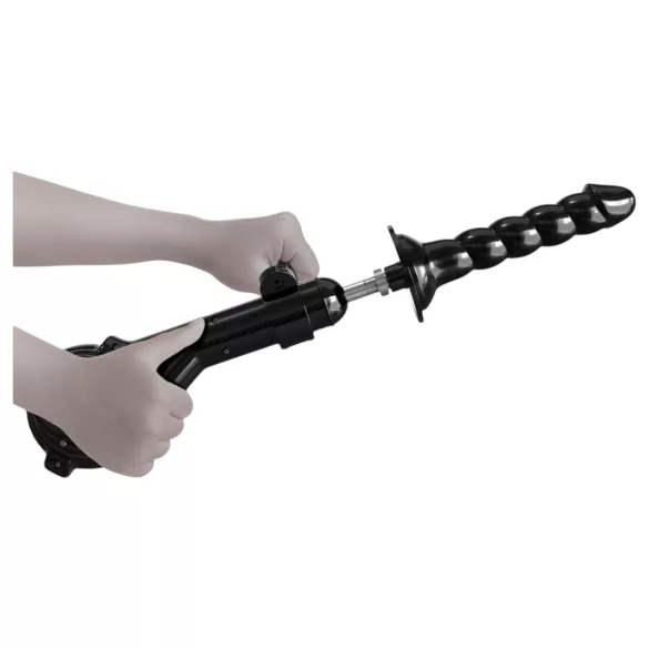 Fetish Body Dock Pro - seks mašina (crna)