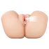 PDX Elite - Sisalni vibrator 2u1 masturbator (naturalan)
