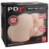 PDX Elite - Sisalni vibrator 2u1 masturbator (naturalan)
