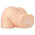 PDX Elite - vibrirajući 2u1 masturbator (naturalan)