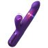 Fantazija za nju – 2u1 t hrskavi vibrator i stimulator klitorisa (ljubičasta)