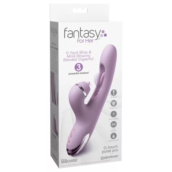Fantasy For Her G-Touch Pulse Pro - vibrator sa rukom za klitoris (ljubičasti)