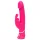 Happyrabbit Dual Density - vodootporni vibrator sa stimulatorom klitorisa (roze)