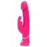 Happyrabbit Dual Density - vodootporni vibrator sa stimulatorom klitorisa (roze)