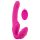 Strepless Strap-On - Vibrator za pričvršćivanje (pink)
