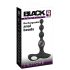 Black Velvet - crni biserni analni vibrator