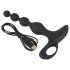 Black Velvet - crni biserni analni vibrator
