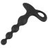 Black Velvet - crni biserni analni vibrator