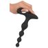 Black Velvet - crni biserni analni vibrator