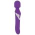 Javida Wand & Pearl - 2u1 masažer i vibrator (ljubičasta)