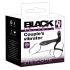 Black Velvets - bežični, 2-u-1 vibrator i prsten za penis (crni)