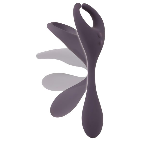 Izbor za parove - bežični dupli motor vibratora (ljubičasti)
