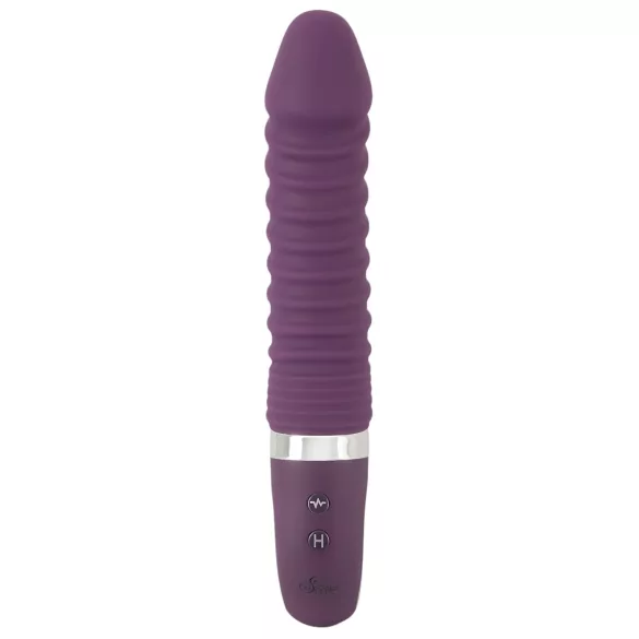 SMILE Soft - bežični, grejni vibrator (ljubičasti)