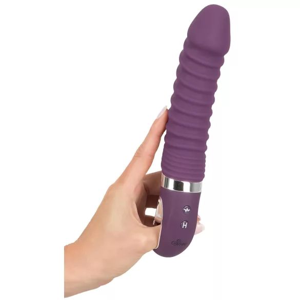 SMILE Soft - bežični, grejni vibrator (ljubičasti)