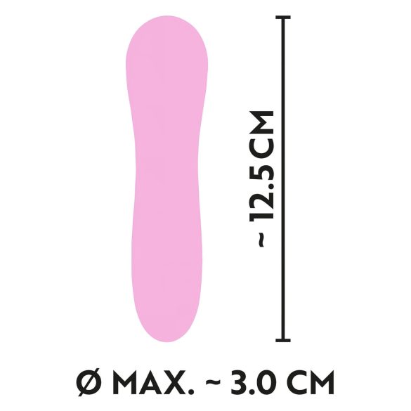 Cuties Mini - bežični, vodootporni spiralni vibrator (pink)